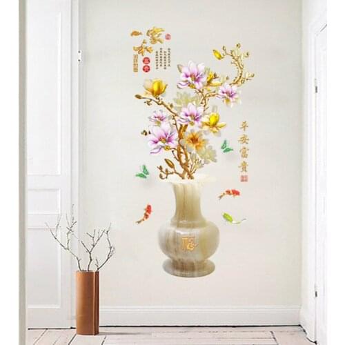 Flower DIY Wall Stickers Wall Living Room Bedroom Home Mural Decor Hot