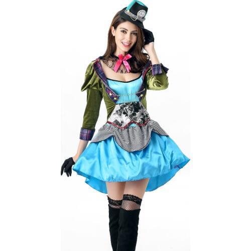New Pirate costume Lolita dress erotic fancy sex Cosplay dance clown Trainer performance queen costume outfit