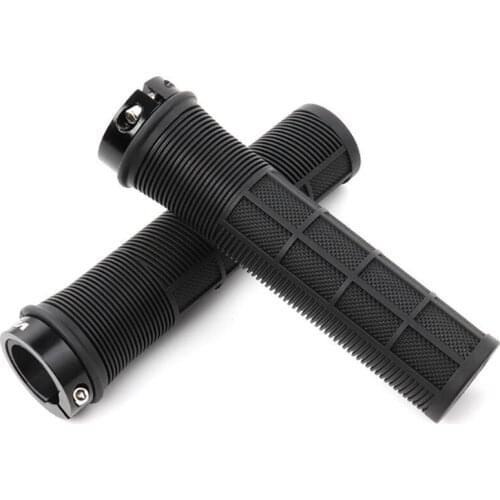 Bicycle Riding Equipment Shock Absorption Single Lock Grip Cover Wear-resistant TPR Material Mountain Bike Grip