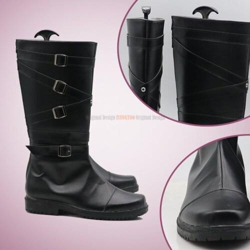 Dangan Ronpa Tanaka Gandamu Anime Characters Shoe Cosplay Shoes Boots Party Costume Prop