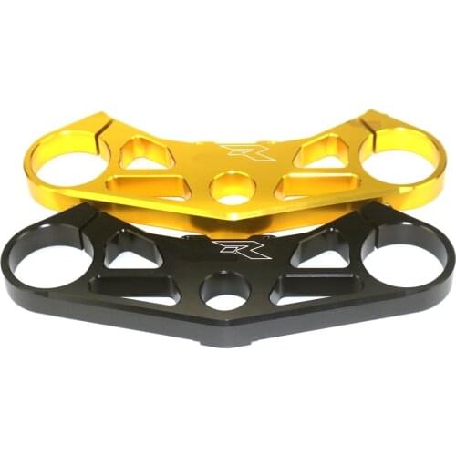 Motorcycle Front Fork Lowering Triple Tree Front End Upper Top Clamp For Suzuki GSXR1000 2005-006