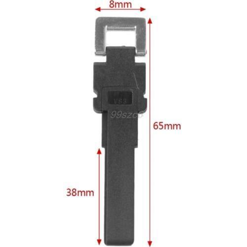 Blank Insert Smart Remote Emergency Key Blade For VW For VOLKSWAGEN Passat B6 B7 CC Auto Ignition System Car Key Dropshipping