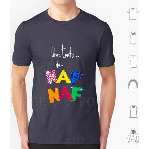Une Touche De Naf Naf T Shirt Diy Big Size 100% Cotton Naff Nafnaf Naffnaff Naf Naf Naf Naf Naff Naff Co54 Co 54 90S