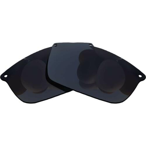 Polarized Sunglasses Replacement Lenses for-Carbon Blade Frame - Grey Black