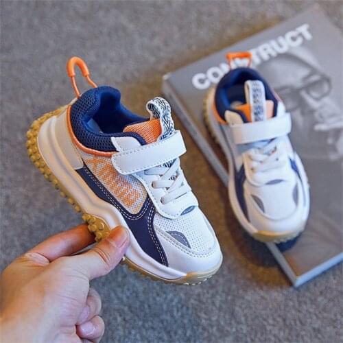 Disney girls shoes fabric is breathable leisure running shoes western style color matching children baby boys running shoes