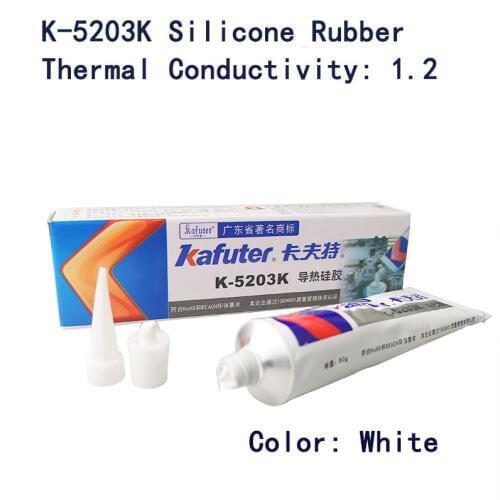 10pcs/lot Kafuter K-5203K Heatsink CPU Thermal Conductive Silicon Grease Paste Glue Adhesive Silicon Rubber insulation Gel