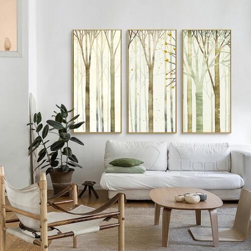 Abstract Landscape Canvas Poster Painting Nordic Art HD Print Wall Art Picture For Bedroom Living Room Decoration Unframed