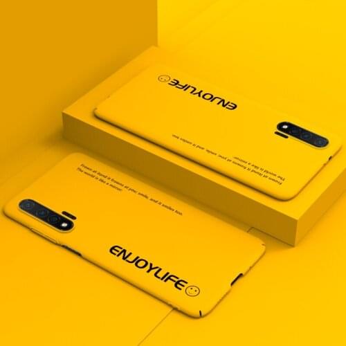 Cupneer Hard Plastic Huawei Nova 6 5G Case Matte Slim Huawei nova 6 6 SE 6SE Case Cover Solid Color Huawei nova 6 cases