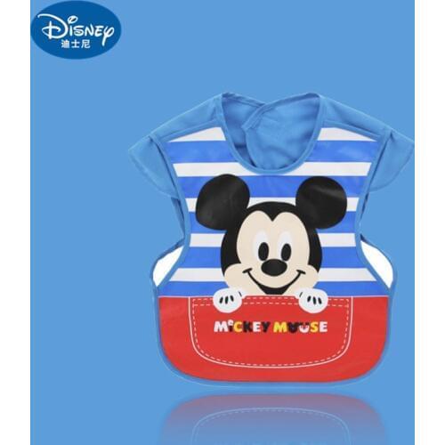 Disney Baby Bibs Water-proof Saliva towel bib Burp clothes Mickey Minnie mouse Cartoon Children Cloths Kids Bibs Accessories