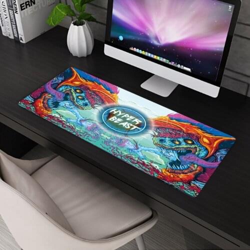 Gaming Mouse Pad 900*400 XL Large Locking edge Rubber Mousepad Gamer Hyper Beast Mouse Mat Wrist Rest for Computer Laptop