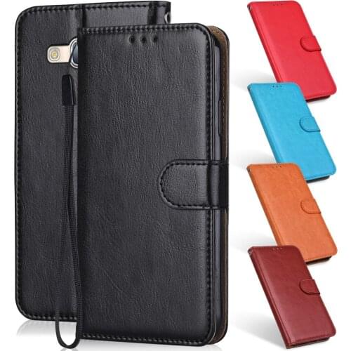 Leather Case For On Samsung J2 Ace J4 Galaxy Core 2 Grand J7 Prime VE J3 V S3 S4 S5 S8 S9 Plus S10 Wallet Stand Flip Cover