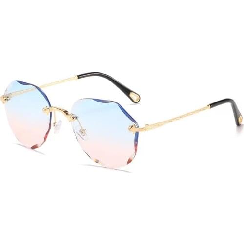 Diamond Cut Round Sunglasses Lady Shades Eyewear Women And Mens Accessories Outdoor Protect Eyewear Lentes De Sol Mujer