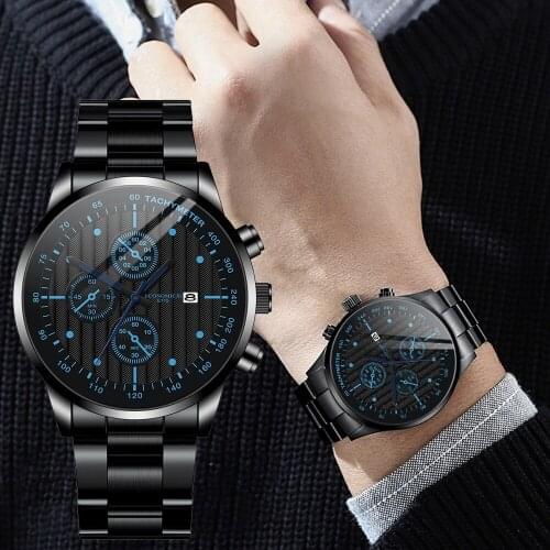 Quartz Watch Fashion Men Luxury Steel Machinery Feel Watches Men Calendar Casual Wristwatch relojes hombre 2021 modernos relogio
