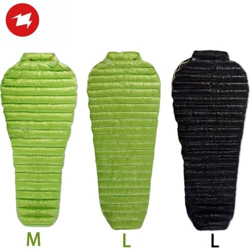 AEGISMAX MINI Goose Down Spring Autumn Mummy Summer Sleeping Bag Outdoor Ultralight Portable Splicing Camping Bag