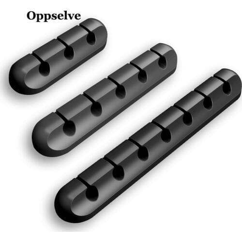 Mobile Phone Cable Clip For Car Desktop Tidy Charger Earphones Cable Organizer For Data Cable Digital Wire Charging Cable Winder