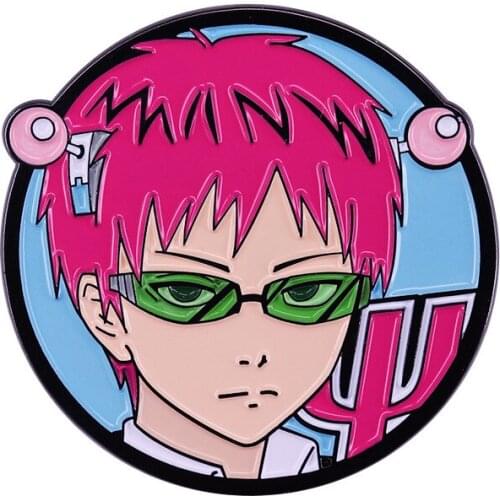 Cartoon Anime Boy Brooch Cute Actor God Badge Hard Enamel Pin Lapel Pins Jewelry Accessory Anime Lover Gifts