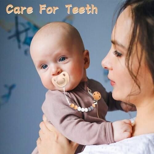 5pcs Babies Pacifier Clips Pacifier Leashes Clips Teether with Braided Cotton Rope Pacifier Supplies for Baby Boys Girls Shower