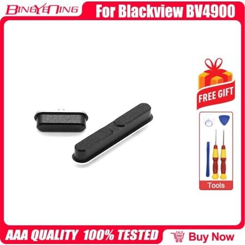 100% New Original Power Volume Button Smart key Button Replacement Accessories Parts For 6.3 inch Blackview BV4900 Cellphone