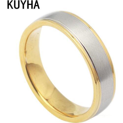 NEW Wedding Rings For Men Jewelry Stainless Steel Accessories Engagement Bague Femme Women Dress Party Jewellery Sets