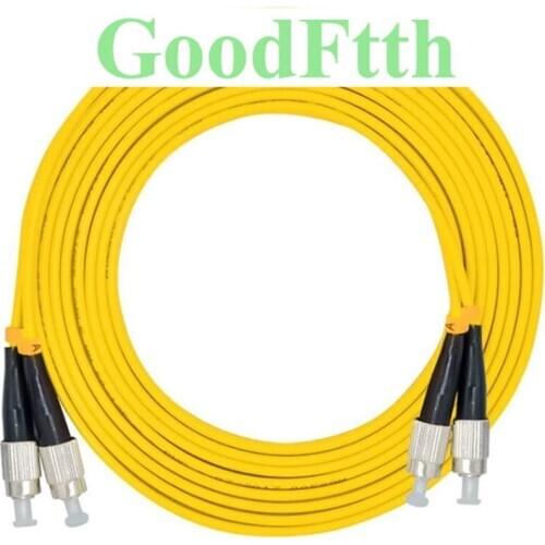 Fiber Patch Cords FC-FC UPC SM Duplex GoodFtth 1-15m 6pcs/lot