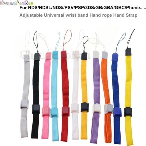 4 colors Adjustable Universal wrist band Hand rope Hand Strap For PS4 VR PS3 Move For GB GBA GBC PS3/Phone /Wii/PSV/3DS/NEW 3DSL