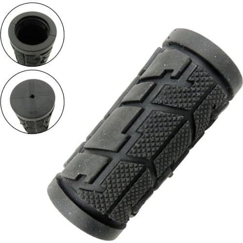 Bike Bicycle Short Texture Handlebar Grips 2.56in 65mm For Shift Turn Handle Black Handlebar Grips MTB Road Bike Accessories