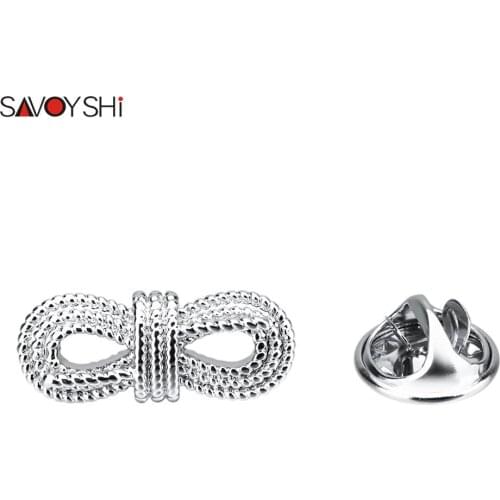 SAVOYSHI Brooches Bow On Clothes