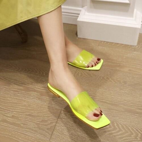Women Slippers Fashion Summer Lovely Ladies Casual Slip on transparent Fruit Jelly Beach Flip Flops Slides sandals Shoes M-39