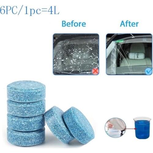 6Pcs/Pack(1Pcs=4L Water） Car Windshield Glass Cleaner Car Cleaning Tools for Volvo S40 S60 S80 XC60 XC90 V40 V60 C30 XC70 V70