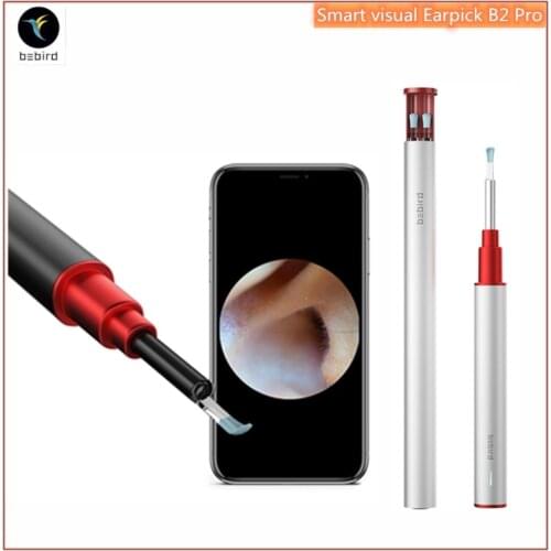 Smart Visual Ear Sticks Endoscope Wifi 300W High Precision Earpick Mini Camera Otoscope Ear Cleaner