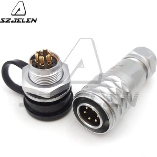 WEIPU SF12 series 6pin Waterproof Connector plug socket, IP67, Aviation Automotive Electrical Connectors