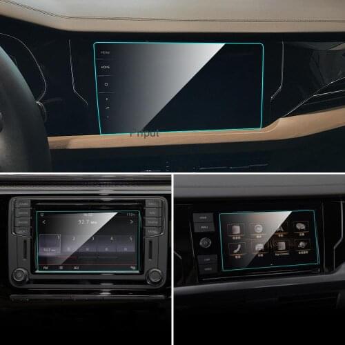 Car Screen Protector for Volkswagen VW Passat B7 B8 GPS Navigation Screen Tempered Glass Protective Film Auto Car Accessories