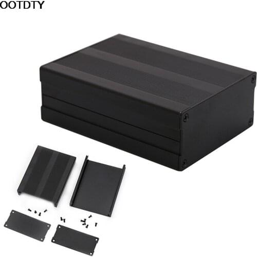 1Pc Aluminum Case Box For Circuit Board Electric PCB Shell Shied Enclosure Amplifier New Hot Dropshipping