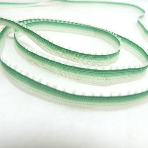 10 Yards 5/16 Inch (8mm) Picot Ombre Ribbon Trim|Green Pink Narrow|Polyester|Picot Edge|Doll Trim|Embellishment