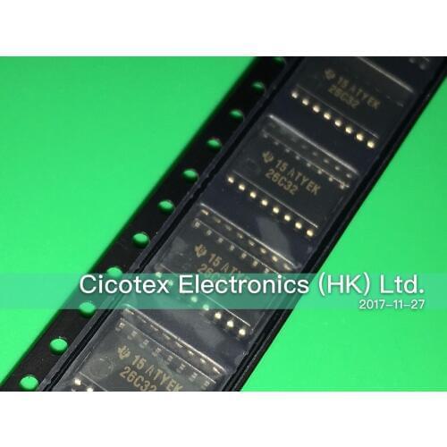 5pcs/lot AM26C32CNSR SOP16 IC 26C32 QUAD DIFF LINE RCVR 16SO