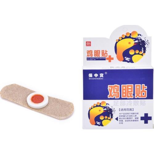 6Pcs/box Exfoliating Corn Foot Patch Soft Feet Problem Remove Hard Dead Skin Treatment Removed Foot Plantar warts Calluses Away