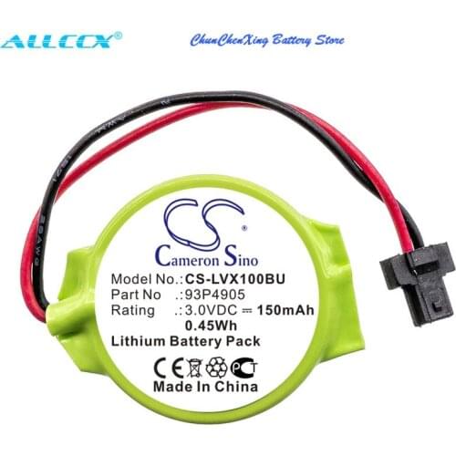 Cameron Sino 150mAh Battery for Lenovo Thinkpad X100E, ThinkPad X100e 2876, ThinkPad X100e 3506, X100e 3507, ThinkPad X100e 3508