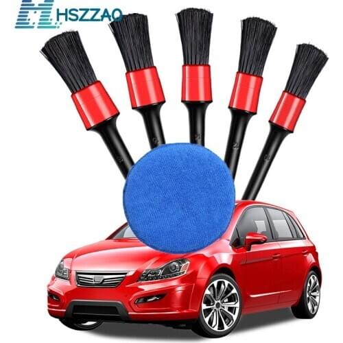 Car Detailing Brush Wash Brushes for Car Interior Cleaning Wheel Gap Rims Dashboard Air Vent Trim Detailing Washing Tools