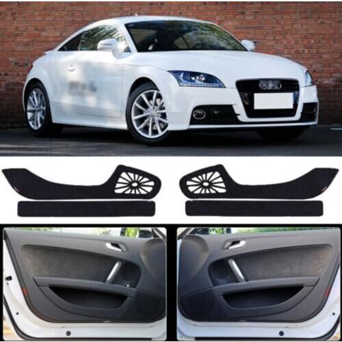 Brand New 1 Set Inside Door Anti Scratch Protection Cover Protective Pad For Audi TT 2011-2014