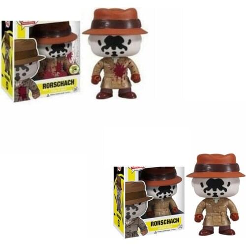 Funko MOVIES WATCHMEN RORSCHACH 24# Vinyl Figure Doll 10cm Action & Toy Figures Collectible Model Toys for Children Gifts