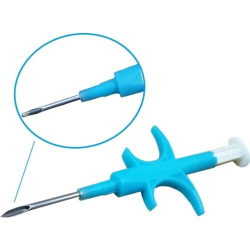 X90pcs new design animal injector high quality passive microchip RFID FDX-B 1.4x8mm/2.12x12mm ICAR