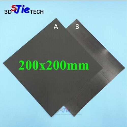 Square 200x200mm New Magnetic Print Bed Tape Print Sticker Build Plate Tape FlexPlate DIY Prusa wanhao Anet 3D printer