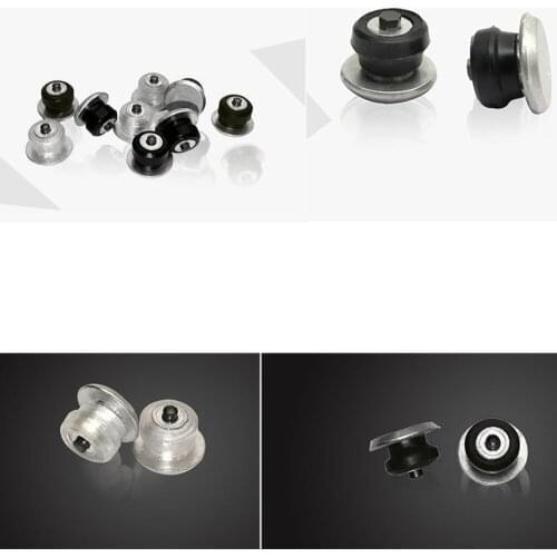 100pcs Car ATV Auto Wheel Tire Anti-Skid Nails Tire Studs Screws Car Accessories 12-8-2 Wear-Resistant Sleeve Studs