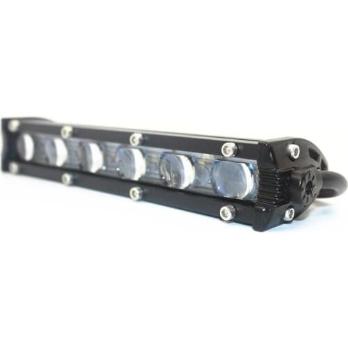 7 Inch 30W LED Light Bar White Lemon Yellow Waterproof Fog Lamp for Truck Niva Off Road 4x4 SUV ATV Motorcycle DC12V 24V