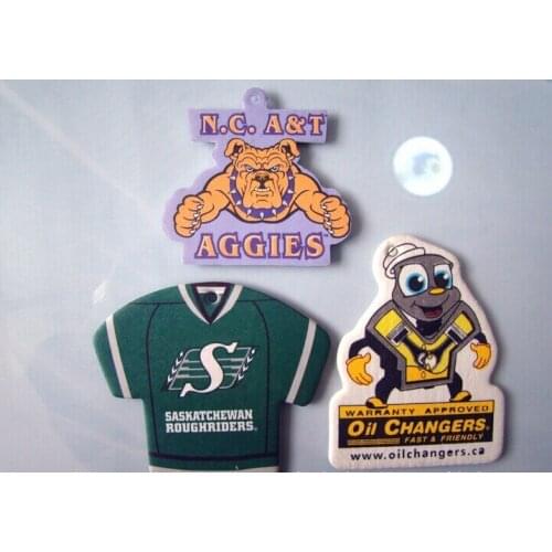 Merry Christmas series,Wholesale custom Santa hanging car air freshener