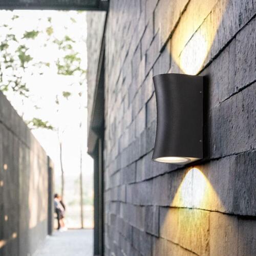 Modern Up and Down 10W LED Outdoor Wall Light Waterproof IP65 Wall Lamp Sconce Balcony Terrace Decoration Lighting Lamp