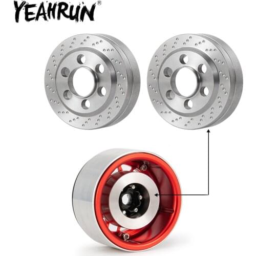 YEAHRUN 60g Wheels Rims Internal Counterweight Balance Weight Ring Insert for 1.9" Wheel Hub SCX10 RC Crawler Parts