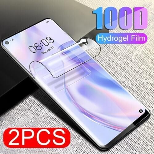 2PCS screen protector for huawei P40 lite 5G hydrogel protective film for huawei P 40 lite 40lite huavei P40 lit 5G glasses film