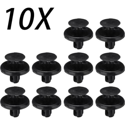 10pcs Car Wheel Arch Inner Wing Lining Engine Shield Trim Clip Screw Clip Clasp Fastener Fit 7mm Hole For Toyota For Lexus