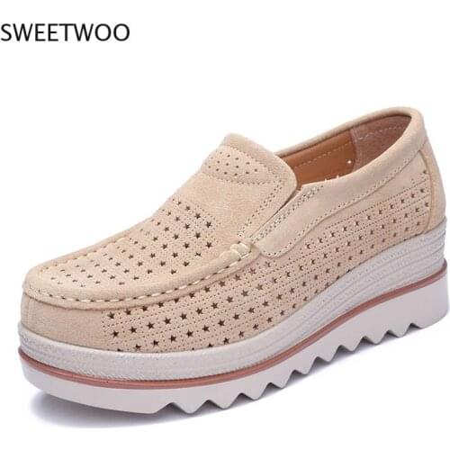 Ladies Flat Loafers Leather Suede Fringed Loafers Brand New